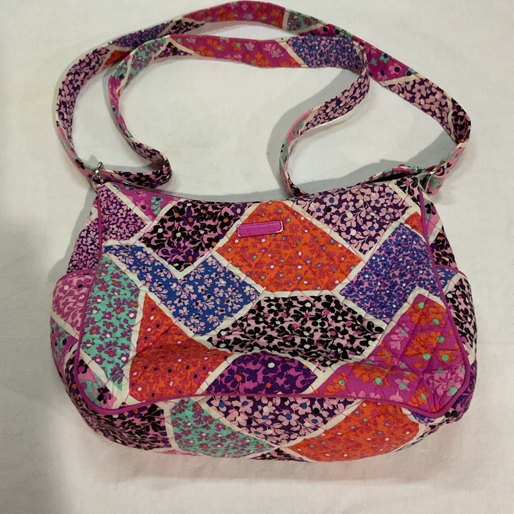 Vintage Vera Bradley Colorful Patchwork Women's shoulder Bag